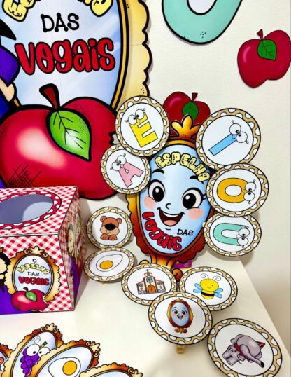 Kit O Espelho das Vogais – Educação Infantil - Imagem 10