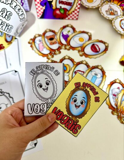 Kit O Espelho das Vogais – Educação Infantil - Imagem 11