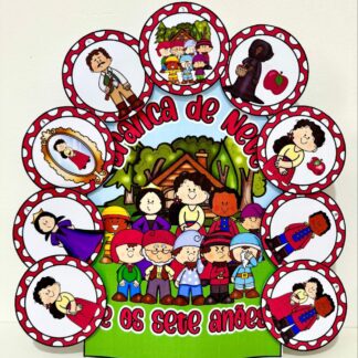 Luva para Contação de História – Branca de Neve (Educação Infantil)