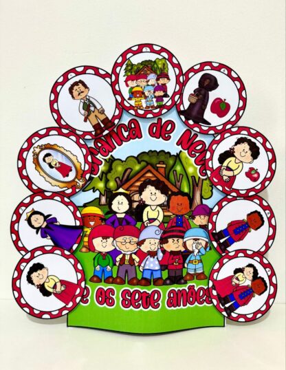 Luva para Contação de História – Branca de Neve (Educação Infantil)