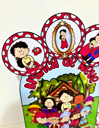 Luva para Contação de História – Branca de Neve (Educação Infantil) - Imagem 2