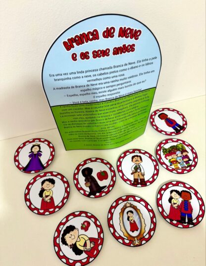 Luva para Contação de História – Branca de Neve (Educação Infantil) - Imagem 3