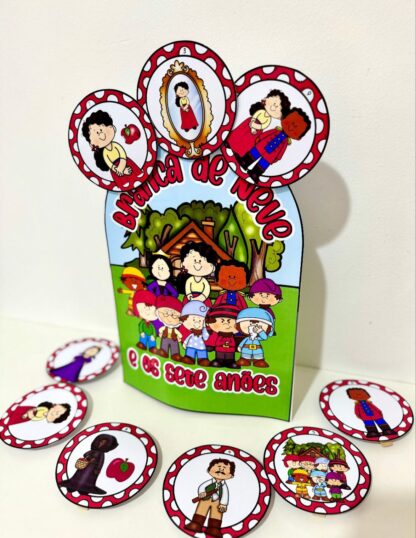 Luva para Contação de História – Branca de Neve (Educação Infantil) - Imagem 4