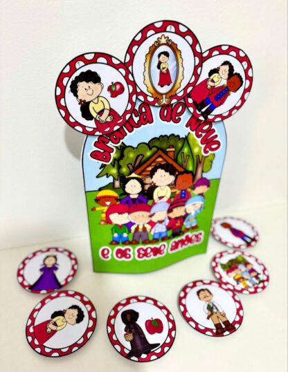 Luva para Contação de História – Branca de Neve (Educação Infantil) - Imagem 5