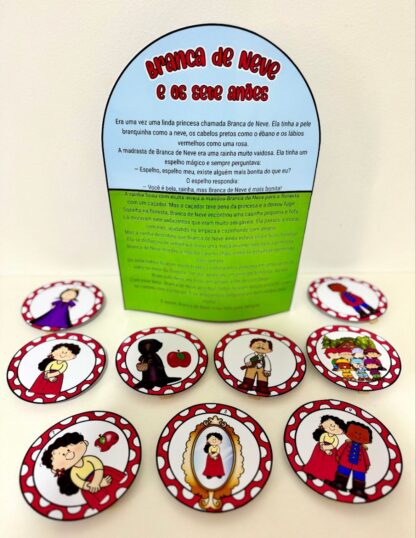 Luva para Contação de História – Branca de Neve (Educação Infantil) - Imagem 6