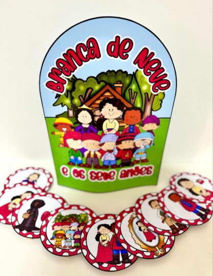 Luva para Contação de História – Branca de Neve (Educação Infantil) - Imagem 7