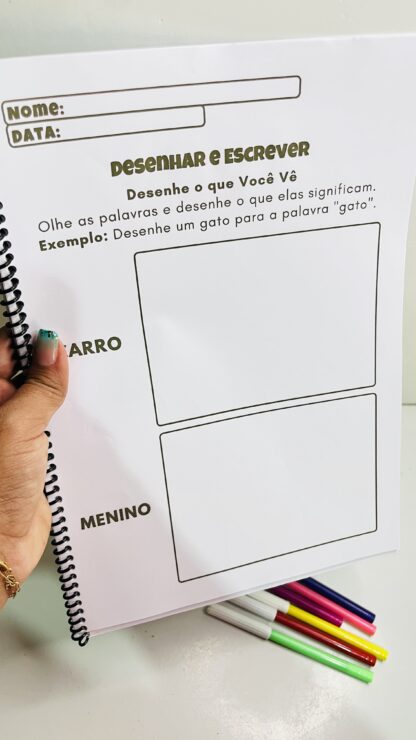 Aprendendo a Escrever e Ler - Apostila para o 1° ano - Imagem 3