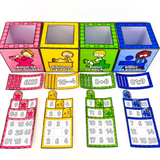 Combo Bingos 4 Operações