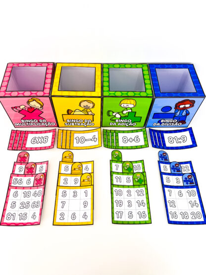 Combo Bingos 4 Operações