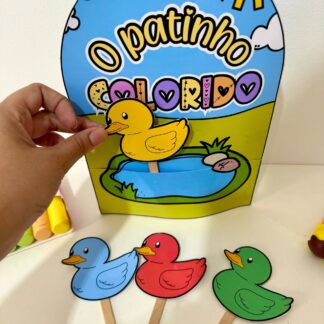 Luva musical “O Patinho Colorido”