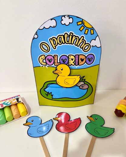 Luva musical “O Patinho Colorido” - Imagem 5