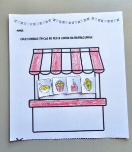 Folhinha Barraca de Doces Típicos