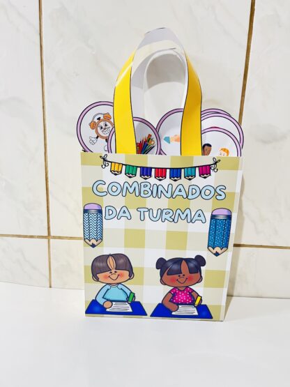 Sacola teatral combinados da turma - Imagem 5