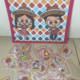 Jogo da memória Junino