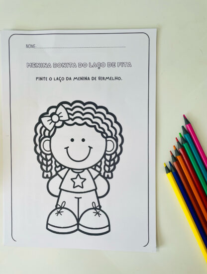 Luva de História: Menina Bonita do Laço de Fita - Imagem 5