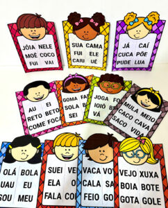 Fichas amigos da leitura