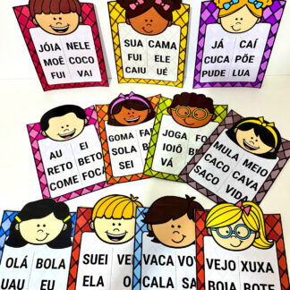 Fichas amigos da leitura