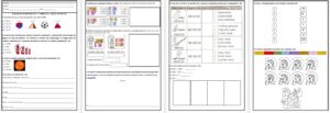AVALIAÇÃO DE MATEMÁTICA – SÓLIDOS GEOMÉTRICOS – SISTEMA MONETÁRIO – PROBLEMAS – 4 OPERAÇÕES – NÚMEROS ROMANOS.