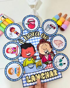   LUVA MUSICAL É HORA DE LANCHAR