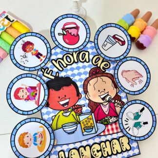   LUVA MUSICAL É HORA DE LANCHAR