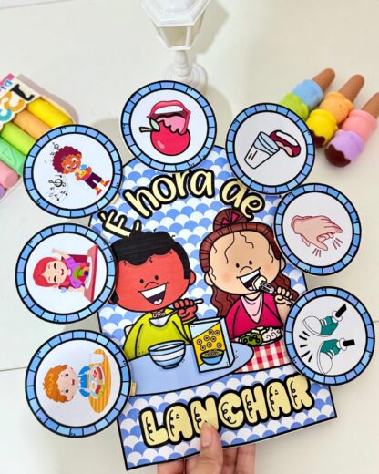   LUVA MUSICAL É HORA DE LANCHAR