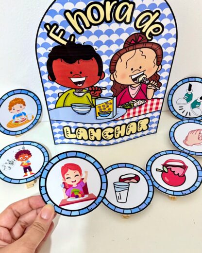   LUVA MUSICAL É HORA DE LANCHAR - Imagem 2