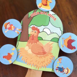 Sequência Didática + História na luva: A Galinha 🐓💛