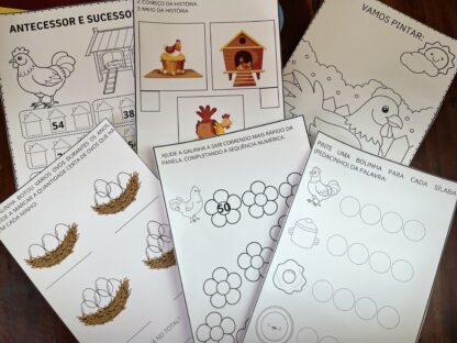 Sequência Didática + História na luva: A Galinha 🐓💛 - Imagem 3