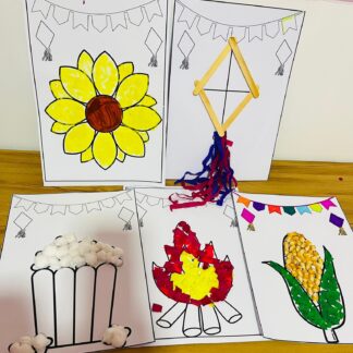 ATIVIDADES SENSORIAIS DE FESTA JUNINA 🎨