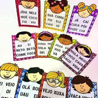 Fichas "Amigos da Leitura"