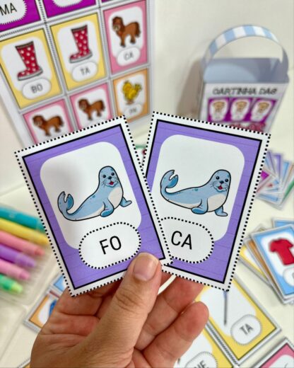 Cartinhas das Palavras – Sílabas Simples - Imagem 11