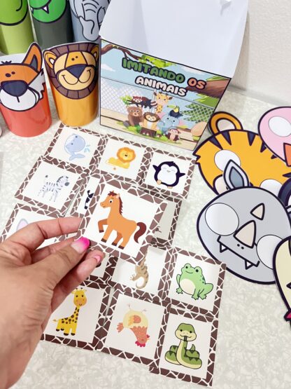 Caixa Imitando os Animais — Aprender Brincando - Imagem 4