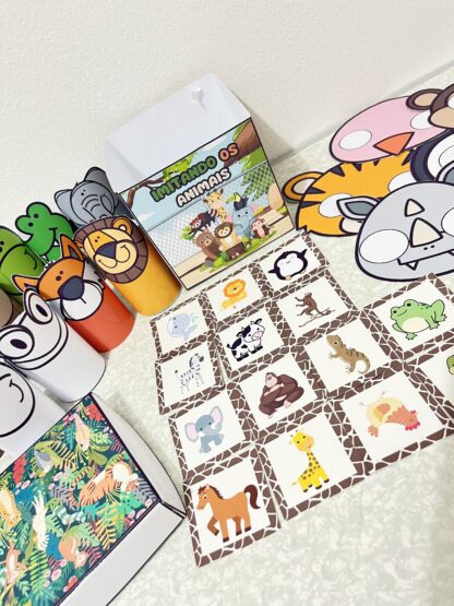 Caixa Imitando os Animais — Aprender Brincando - Imagem 7