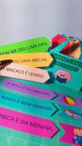 Frases Embaralhadas: Atividade de Leitura e Escrita com Quebra-Cabeça