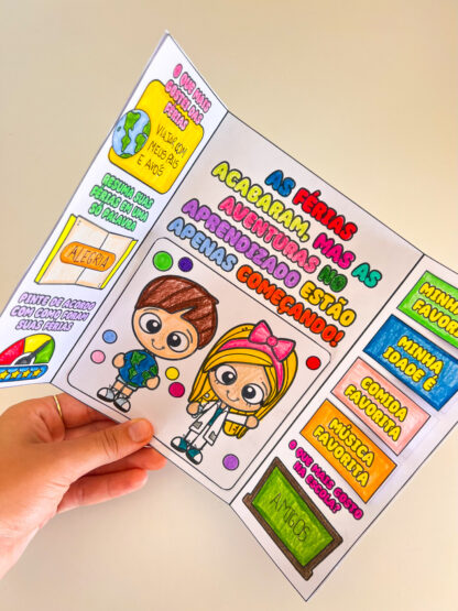 Lapbook Volta às aulas - Imagem 5