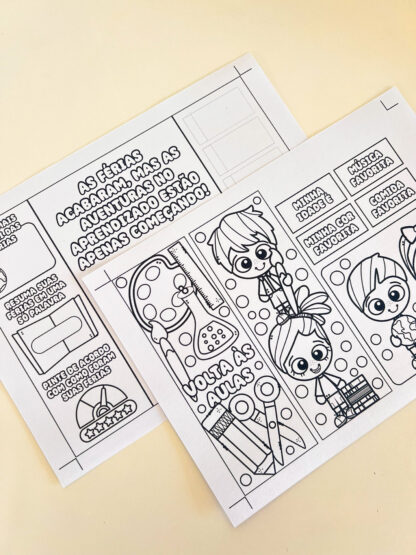 Lapbook Volta às aulas - Imagem 8