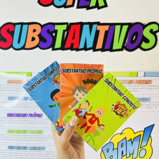 Super Substantivos | Atividades e Cartaz Tipos de Substantivos