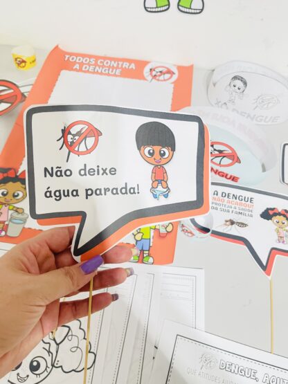 Kit Educativo Xô Dengue – Conscientização Infantil de Forma Lúdica - Imagem 8