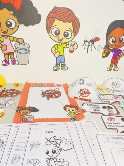 Kit Educativo Xô Dengue – Conscientização Infantil de Forma Lúdica - Imagem 3