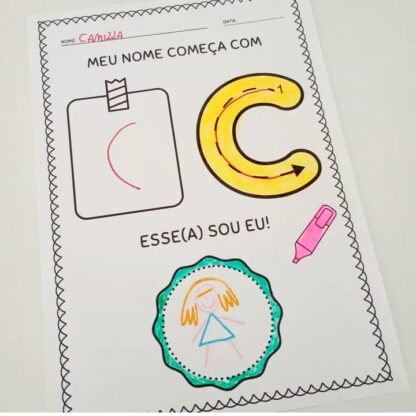 Atividade primeira letra do nome - Imagem 3