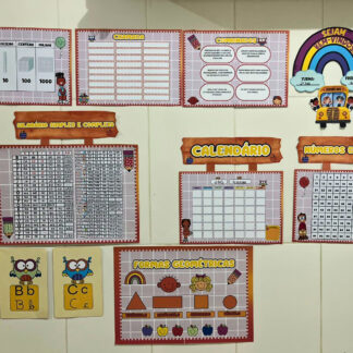 KIT SALA DE AULA - MATERIAL ESCOLAR