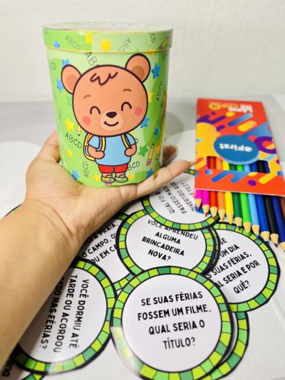 Desafio Volta às Aulas - 🏖️✨Lata de Atividade Interativa de Volta às Aulas! ✨🏖️ - Imagem 2