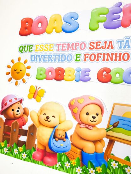 Painel “Boas Férias” Bobbie Goods - Imagem 4