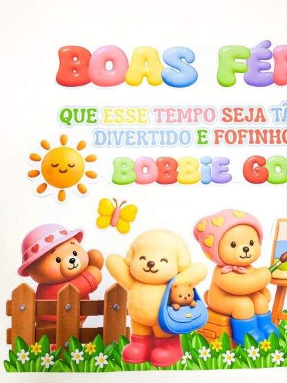 Painel “Boas Férias” Bobbie Goods - Imagem 7