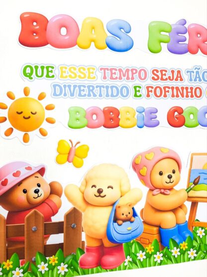 Painel “Boas Férias” Bobbie Goods - Imagem 9