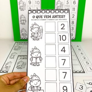 Recorte e Combine – Dinossauros: O que vem antes e depois?