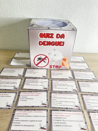 Quiz da Dengue – Jogo Educativo Interativo para Imprimir! - Imagem 2