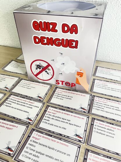 Quiz da Dengue – Jogo Educativo Interativo para Imprimir!
