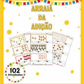 Arraiá da Adição (102 atividades)