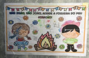 Colorindo o São João